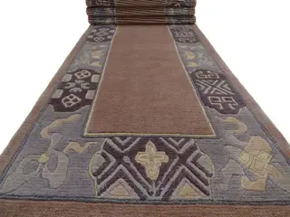 Art Nouveau Nepalees - Cleaned Runner - 328 cm - 75 cm