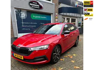 Skoda Octavia Combi 1.0 TSI Sport Business Rood metallic / Apple carplay / Cruise / Sfeerverlichting
