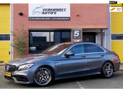 Mercedes-Benz C-klasse AMG 63 S C63S pano. camera. dealer onderhouden