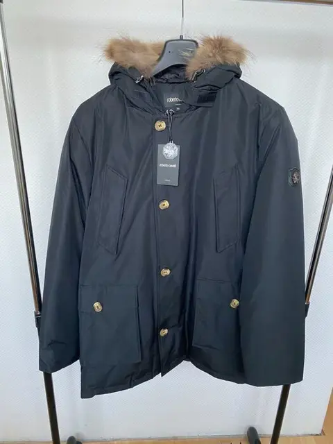 Roberto Cavalli - NEW - Blue - Fabric - Size : XXL - Jasje