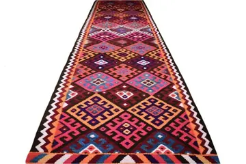 XL Kurdi Kilim - Loper - 382 cm - 92 cm