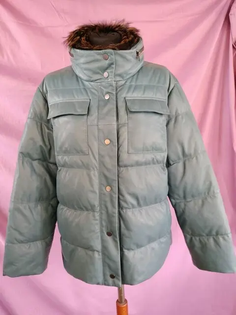 Brunello Cucinelli Damespak, Donsjas, Leren jas