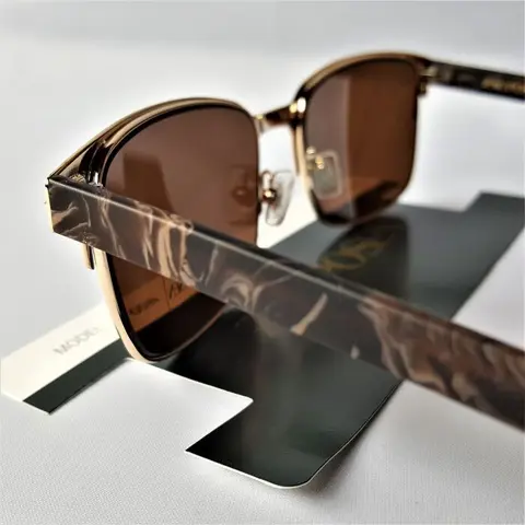 Zac Posen - Gold - Special Marble - New - Zonnebril