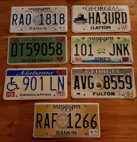 Nummerbord - USA