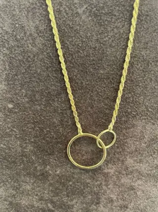 18 karaat Geel goud - Halsketting