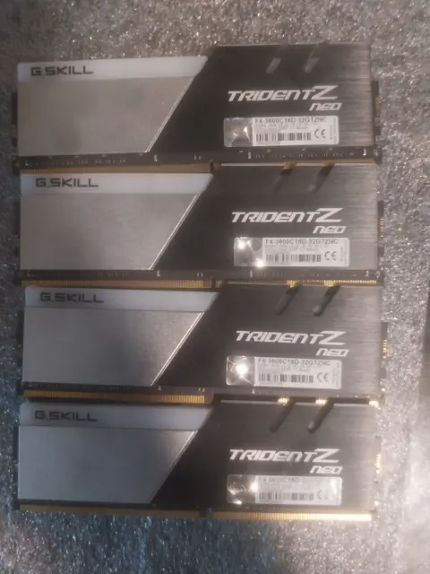 4x RAM 32 gb