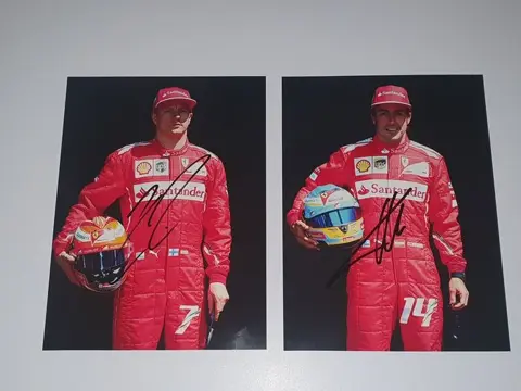 Ferrari - Formule 1 - Kimi Räikkönen &amp; Fernando Alonso