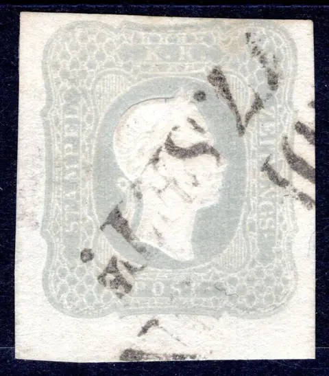 Italiaanse oude staten - Lombardije Venetië - Stamps for newspapers – 1.05 s. used and with good margins – signed A. Diena - Sass. n° 10
