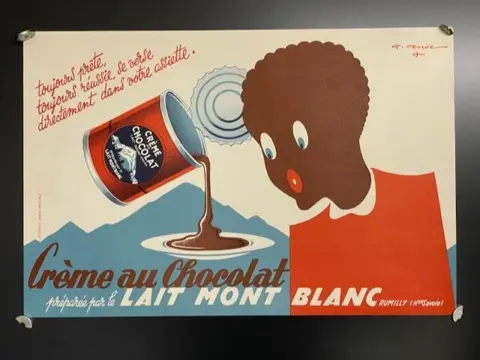 G.Gorde - CREME AU CHOCOLAT… LAIT MONT-BLANC - Jaren 1960