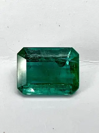 Groen, Levendig Smaragd - 5.96 ct