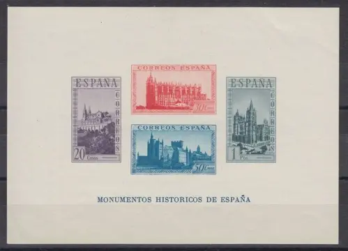 Spanje 1938 - Historic monuments - Edifil 848