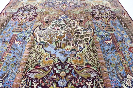 Kashmar Garten Eden - Tapijt - 392 cm - 298 cm