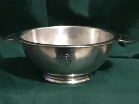 Halphen - Christofle - Normandische stoomboot serveerschaal