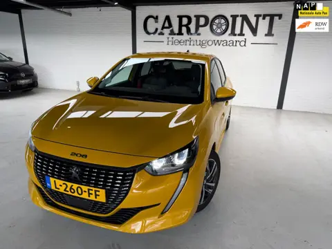 Peugeot 208 1.2 PureTech Allure Pack 2021 Automaat 101PK Camera Cruise LED Half Leer Deal O.H Orig N