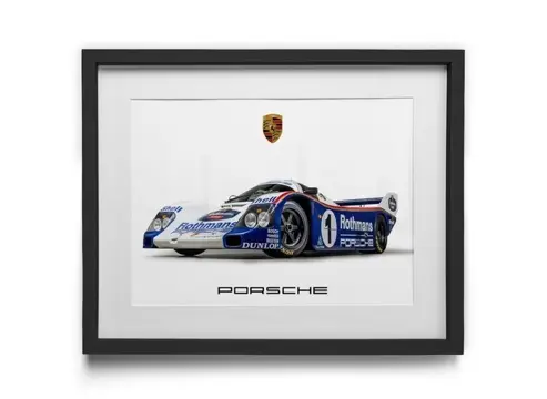 Afbeelding/illustratie - Cadre - Porsche 962C Ickx-Mass