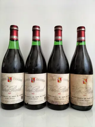 1982 C.V.N.E. Viña Real - Rioja - 4 Flessen (0.75 liter)