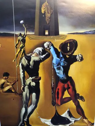 Salvador Dali, (after) - Poetry of America- license print -