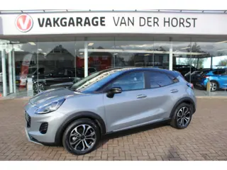 Ford Puma 1.0-125pk EcoBoost Hybrid Titanium Nieuw Model Naviagtie , Camera , Stoel , Stuur en Voorr