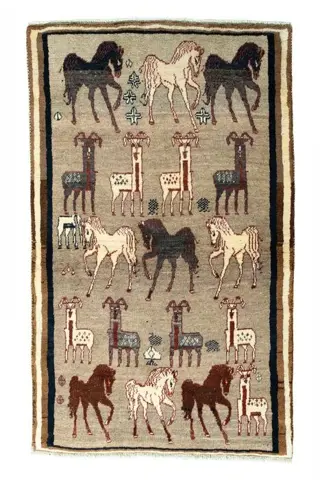 Gabbeh - verzamelaars stuk - 178 cm - 110 cm