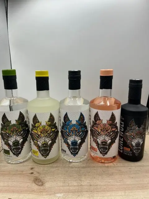 Lone Wolf Brewdog - Gunpowder - Cactus &amp; Lime - Cloudy