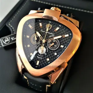 Horloge/klok/stopwatch - SPYDER - Chronograph Gold -