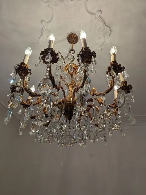 Gigantische 12-lichts kroonluchter (1)