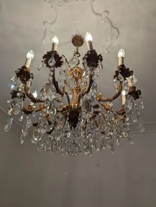 Gigantische 12-lichts kroonluchter (1)