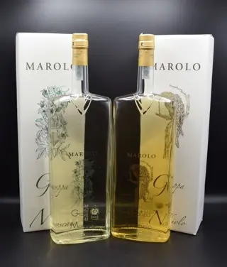Marolo - Grappa Magnum: Nebbiolo, Moscato - 1,5 Liter - 2