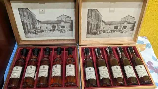 Dartigalongue - flasks - different vintages - b. Jaren 1990