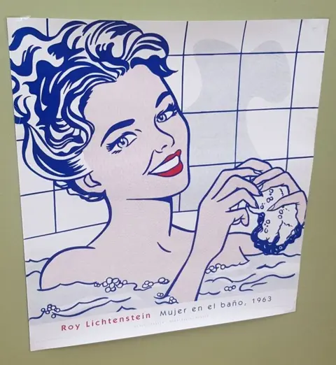Roy Lichtenstein - Woman in bath / Mujer en el baño - 2000