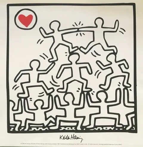 Keith Haring - Opera Untitled 1982