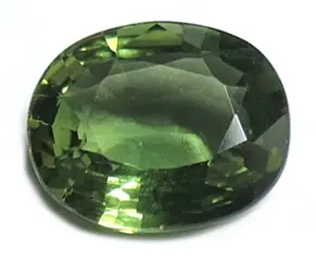 Groene saffier - geen minimumprijs - 1.00 ct