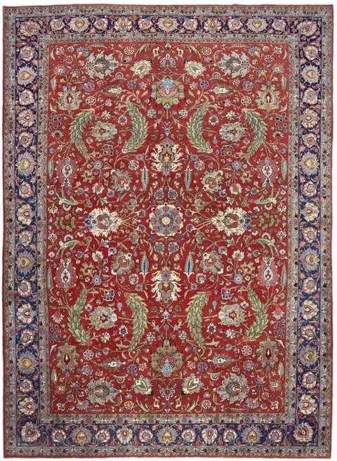 Keshan - Tapijt - Antiek - Zeer Fraai - Met zijdegehalte -