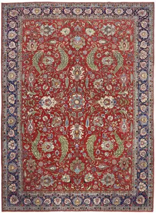 Keshan - Tapijt - Antiek - Zeer Fraai - Met zijdegehalte -