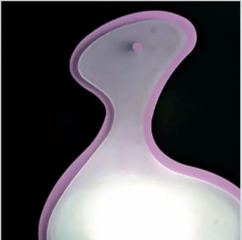 Flaver - Muurlamp - Jean lilla