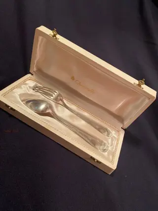 Christofle - bedekt met kinderen (1) - Louis XV - Verzilverd