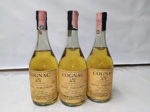 Michel Forgeron - "Le Flambant" 60% - b. Jaren 1980 - 70cl