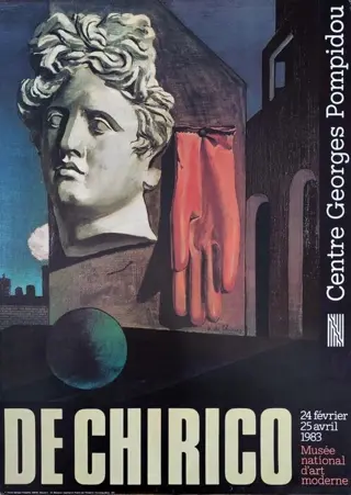 Giorgio de Chirico (after) - Canto d'Amore - Le Chant