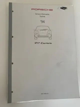 Brochures/catalogi - Service information Technik - Porsche