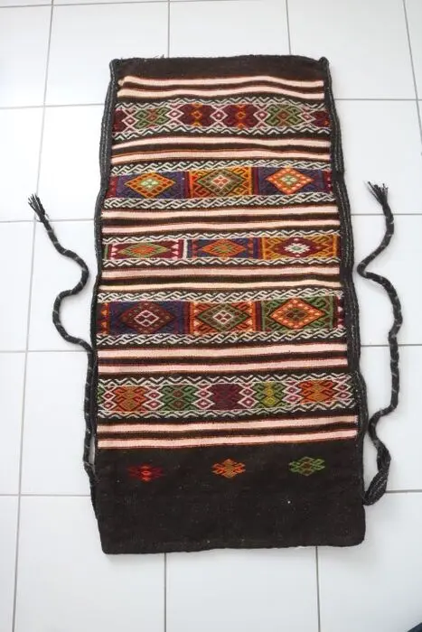 Yuruk - Turkse nomadische graanzak, Chuval - 124 cm - 60 cm