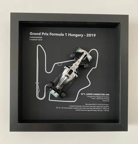 Decoratief object - FRAMEDWHEELS - GP F1 Hungary 2019
