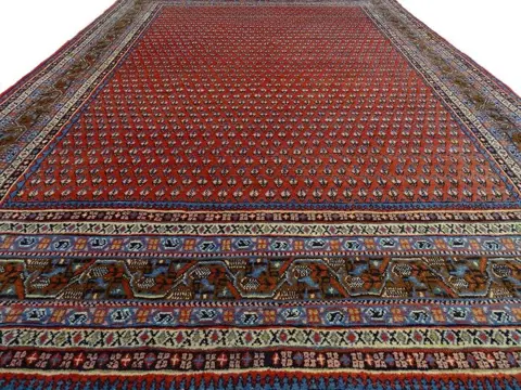 Sarough Mir - Cleaned carpet - 286 cm - 196 cm