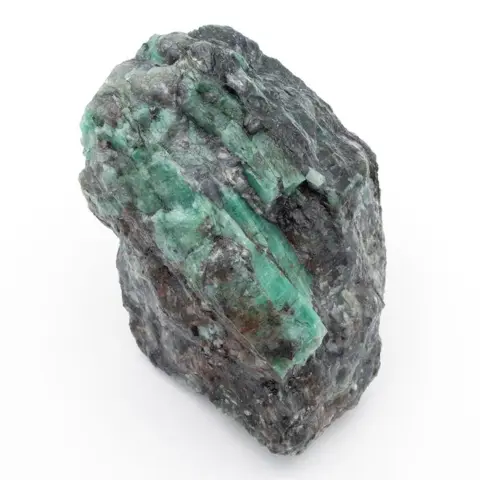 Smaragd Kristal op matrix - 10×11×9 cm - 1417 g - (1)