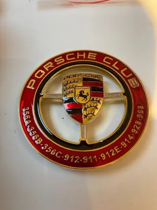 Embleem/mascotte/kenteken - Emblème mascotte badge Porsche