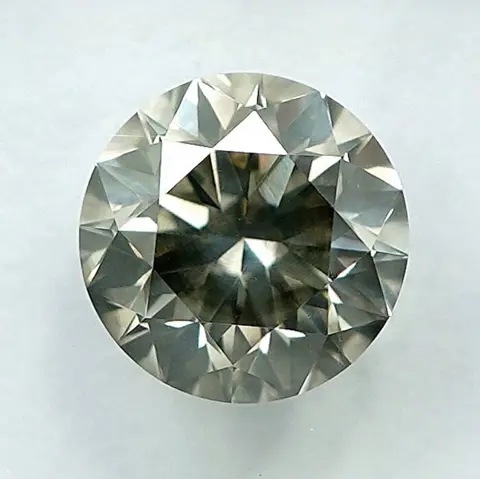 Diamant - 1.17 ct - Briljant - P-Q, Very Light Grey Yellow