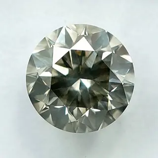 Diamant - 1.17 ct - Briljant - P-Q, Very Light Grey Yellow