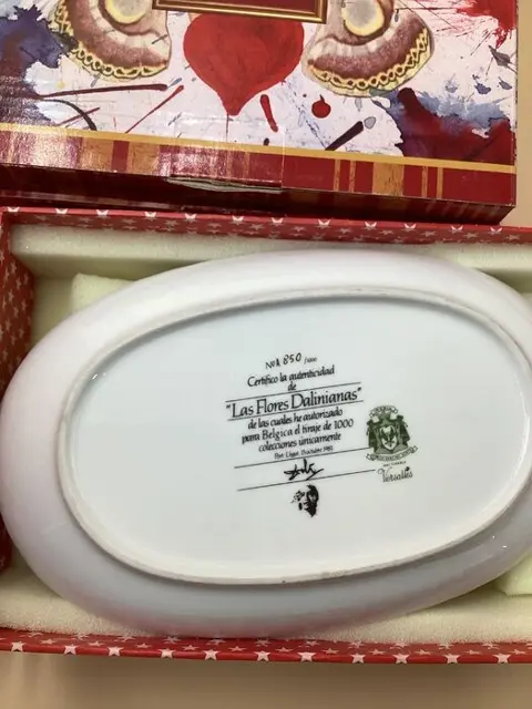 Salvador Dali - Dinerborden (5) - Porselein