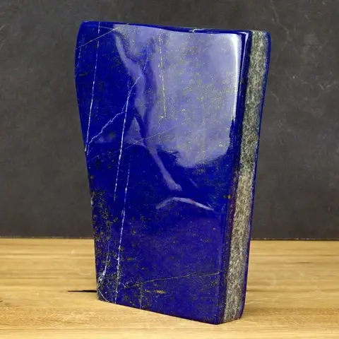 Zeer decoratief blauw Lapis Lazuli Vrije vorm - 175×130×26