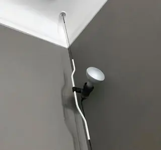 Achille Castiglioni - Flos - Hanglamp, WITTE HAAKJES