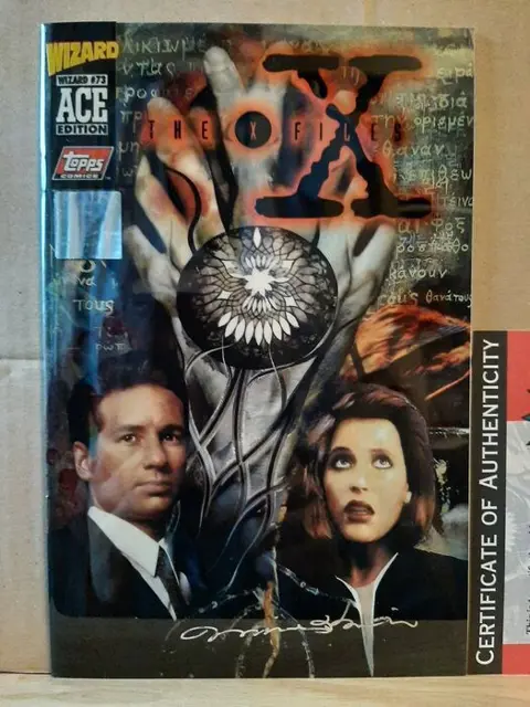 x-files - Wizard Ace Edition The X-Files 1 - gesigneerd door de cover artist Miriam Kim. - Eerste druk - (1997)